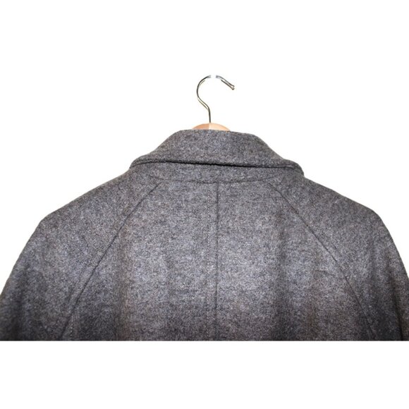 H&M Premium - Oversized Italian Wool Coat in Taupe (XL) - Picture 3 of 11